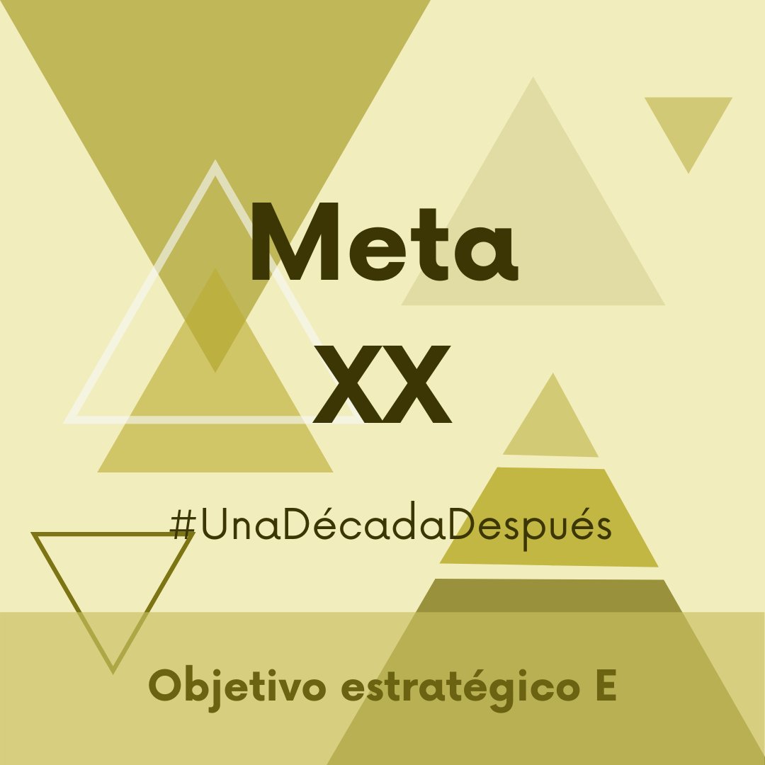SagaceCS's tweet photo. Llegamos a la última de las #metasaichi. La meta 20, donde la financiación para el Plan Estratégico para la Diversidad Biológica 2011-2020 debería ser mayor que el presupuesto inicial.
#UnaDécadaDespués #sagacecs #Emelemé #elestuario @el_estuario https://t.co/jxYmCElMpy https://t.co/YlmAE8Kxvq