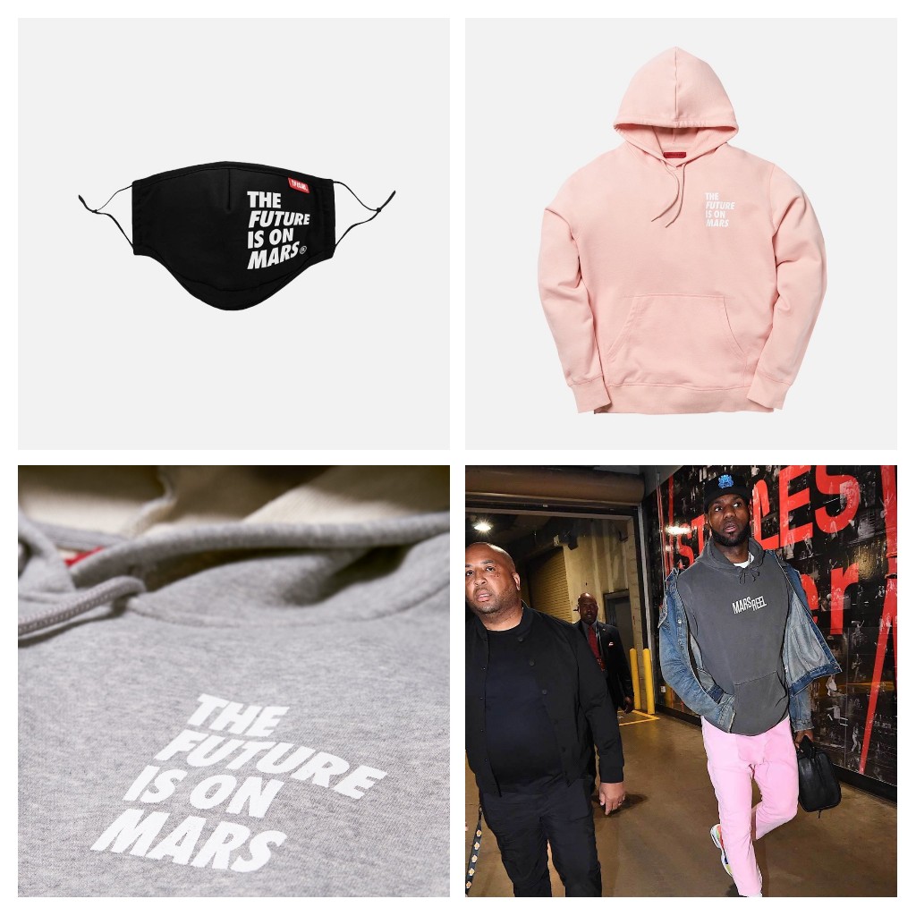Happy new year! 🙂 In 2021, let's support local, small, and diverse businesses! Here's one I believe in: a black owned LA based business with so much promise: <a href="/TFIOM/">The Future Is On Mars</a> <a href="/marsreel/">Mars Reel</a> Treat yourself or a friend to a cool mask or a hoody (as worn by <a href="/KingJames/">LeBron James</a>) 😎 tfiom.com