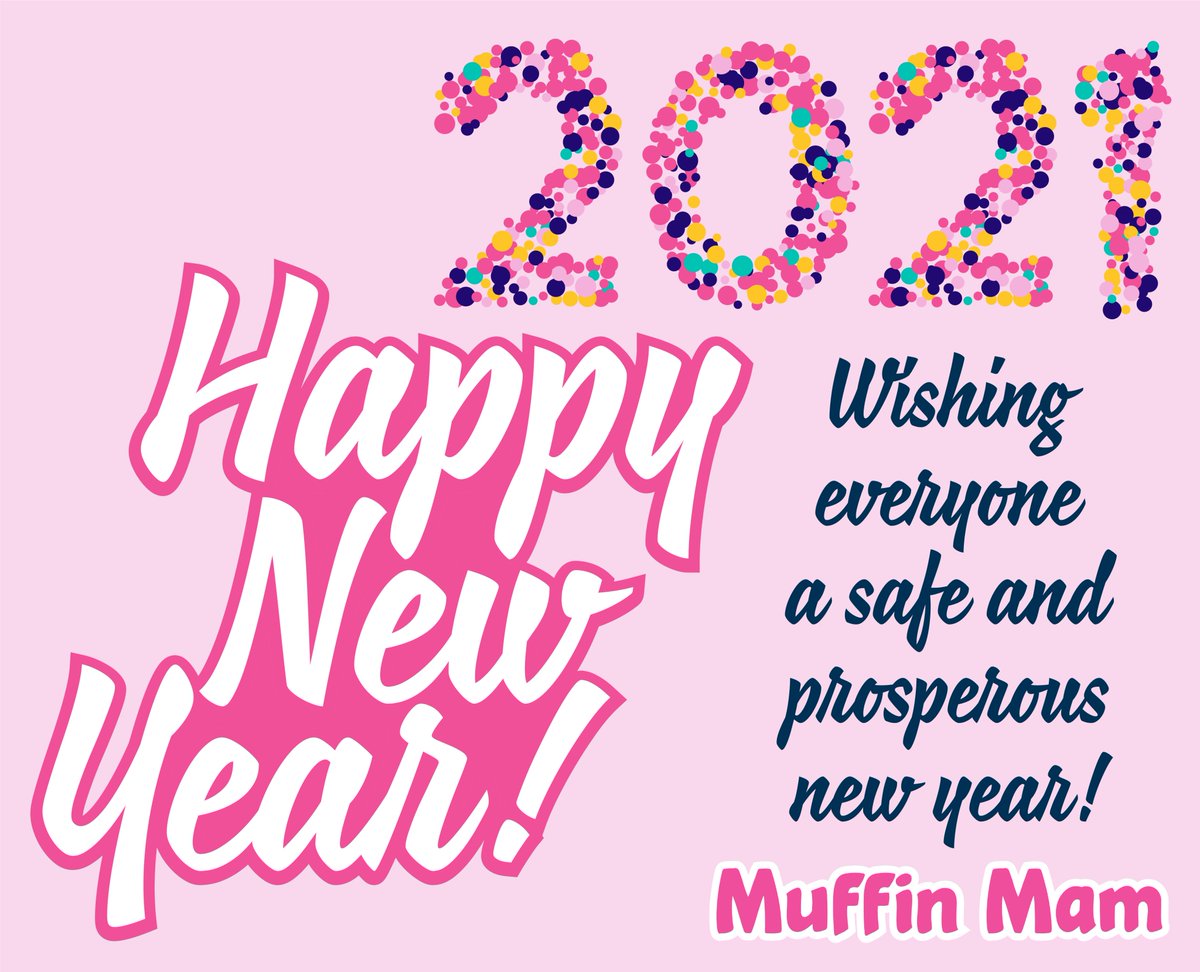 MuffinMamBakes's tweet photo. 2020 was a tough year for everyone, but...we are excited to usher in a new year! Sending positive wishes and good things to everyone for a prosperous 2021!
#HappyNewYear2021 #HappyNewYear #newyear #celebrate #muffinmambakes #ShareHappiness https://t.co/BqLJf9HDhU