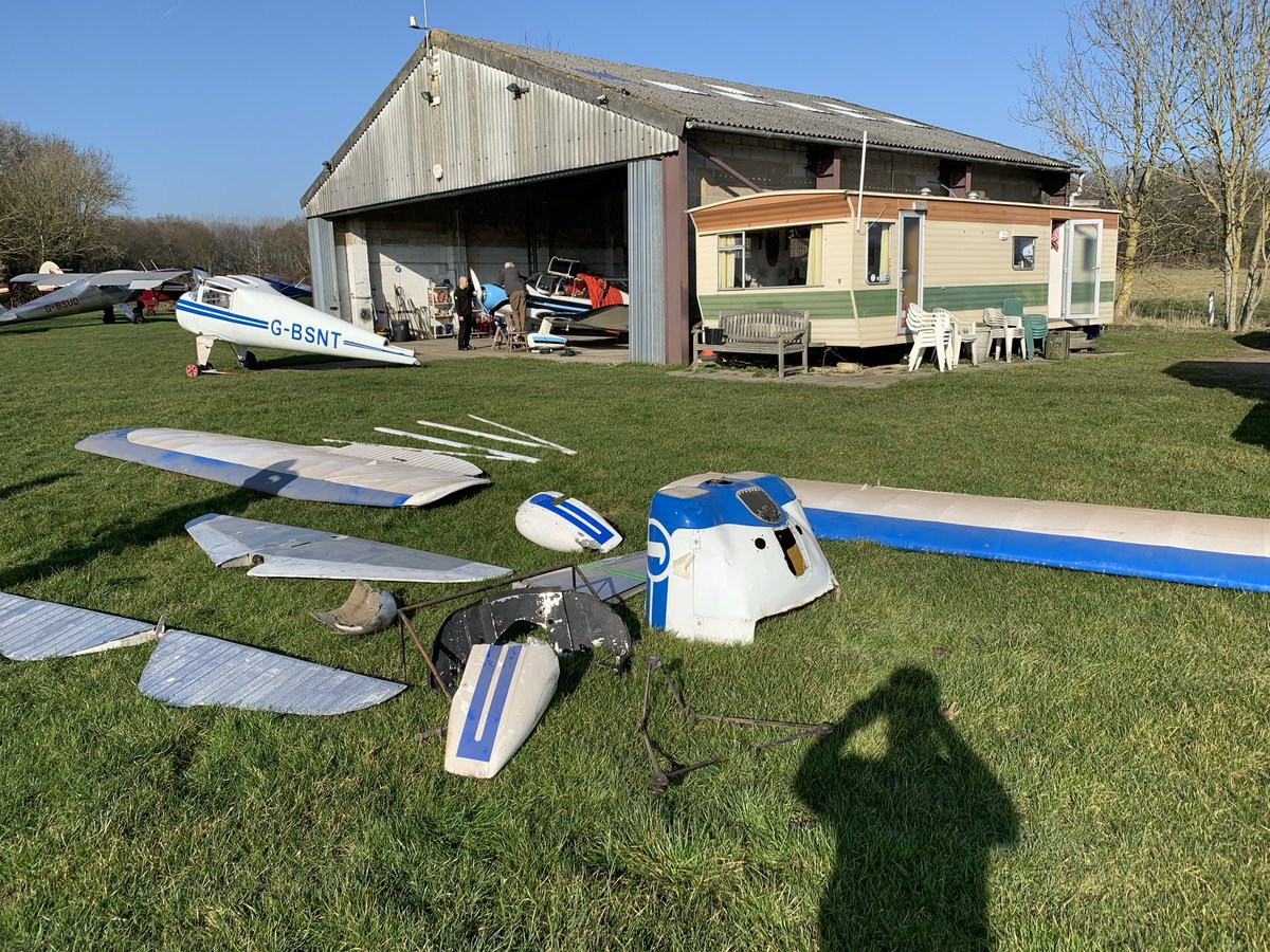 UK_Luscombe's tweet photo. So, slow #progress on getting NT back in the air, but this year @pophamgyros and I get to repaint the fuselage, recover the wings, rebuild the engine and, #fingerscrossed commit #fixedwing #aviation https://t.co/Vyyqh4RZgo