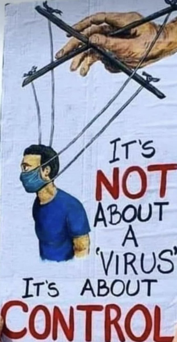 2020Smiles's tweet image. This only ends when the People say #EnoughIsEnough.  Start today.  Ditch the dangerous masks. Reject the deadly vaccines. Refuse to get tested.  Trust and boost your immune system - learn how it works.  Don't give in to fear. Educate yourself #WhyAreTheyDoingThis