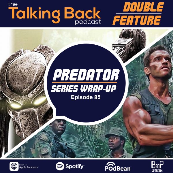 TalkBackPod's tweet photo. New episode available for you!
Our wrap-up of the franchise after covering all Predator films individual.
Link below!
https://t.co/CJreb2Z4xg
#predator #predator2 #avp #avprequiem #predators #thepredator #talkbackpod #bfopnetwork https://t.co/YIeJALv1v3