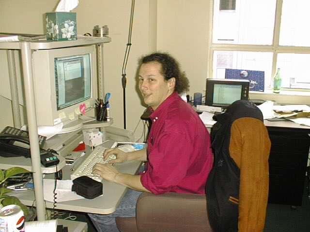 me programming at the  #WebLogic office 417 Montgomery SF, circa 1997