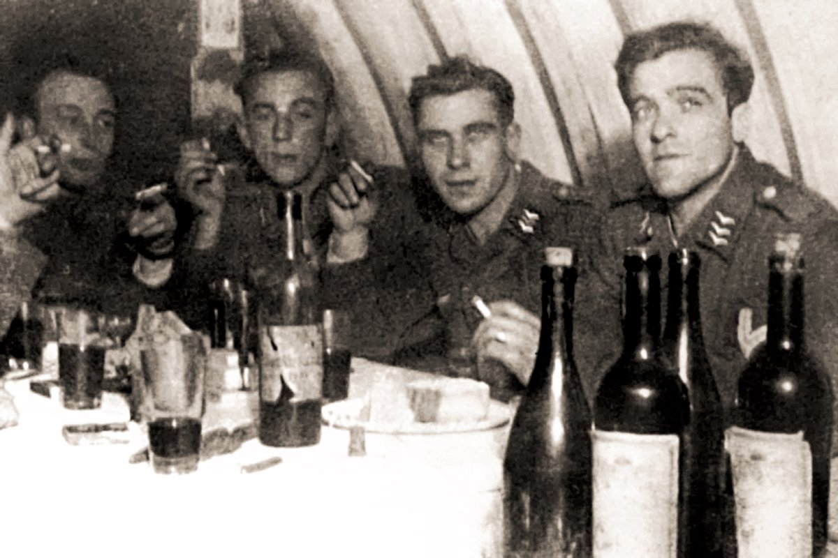 [7 of 15]Two notes:1. Some Germans later said they were not partying and the "Hangover Raid" moniker was gallows humor.2. We should note that there are also many accounts of Allied air crews partying on New Year's Eve as well.