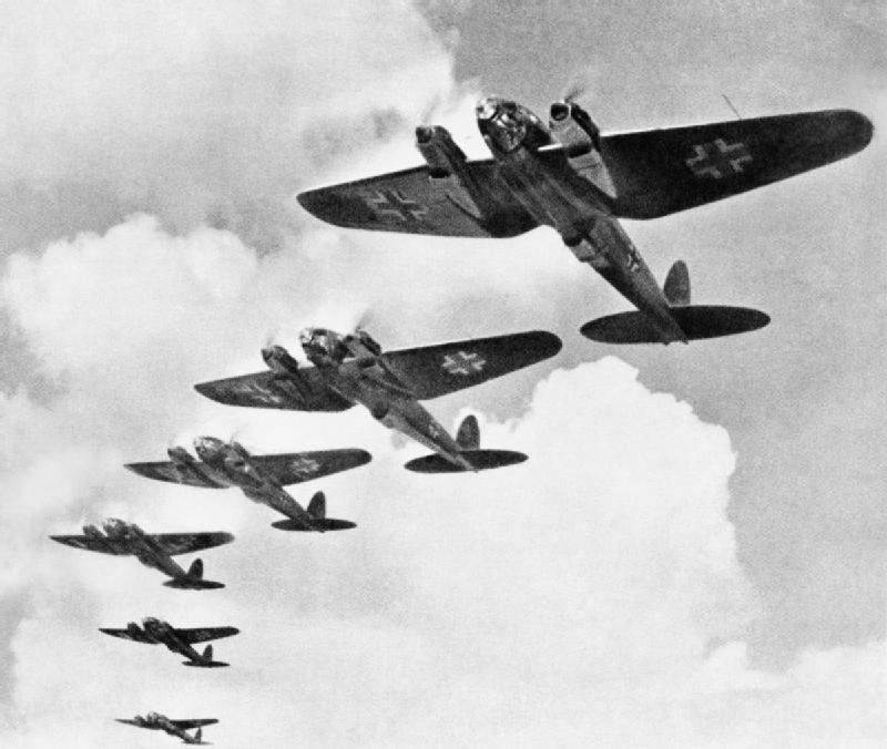 [3 of 15]Keep in mind that by this time, the Luftwaffe was neutralized by Allied air superiority and had lost a sizable chunk of its trained pilots to Allied air strikes. The Germans had no control over the skies.