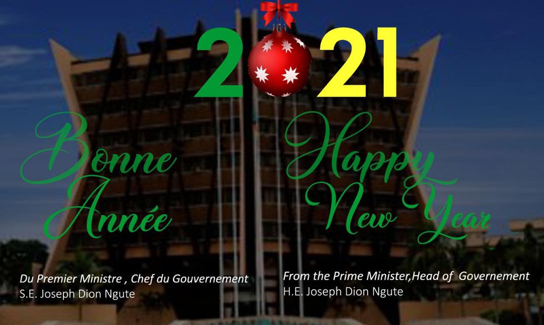 Services PM Cameroon (@pm237services) on Twitter photo #voeux2021
<a href="/CameroonPm237/">Cameroon PM Cameroun</a> S.E DION NGUTE Joseph et l'ensemble de son personnel souhaitent à tous les #Cameroun-ais d'ici et de la diaspora, aux personnes résidant au pays, les ami-e-s de la Nation les voeux de santé, de prospérité et longévité pour la nouvelle année.
#Cameroun #voeux2021
<a href="/CameroonPm237/">Cameroon PM Cameroun</a> S.E DION NGUTE Joseph et l'ensemble de son personnel souhaitent à tous les #Cameroun-ais d'ici et de la diaspora, aux personnes résidant au pays, les ami-e-s de la Nation les voeux de santé, de prospérité et longévité pour la nouvelle année.
#Cameroun