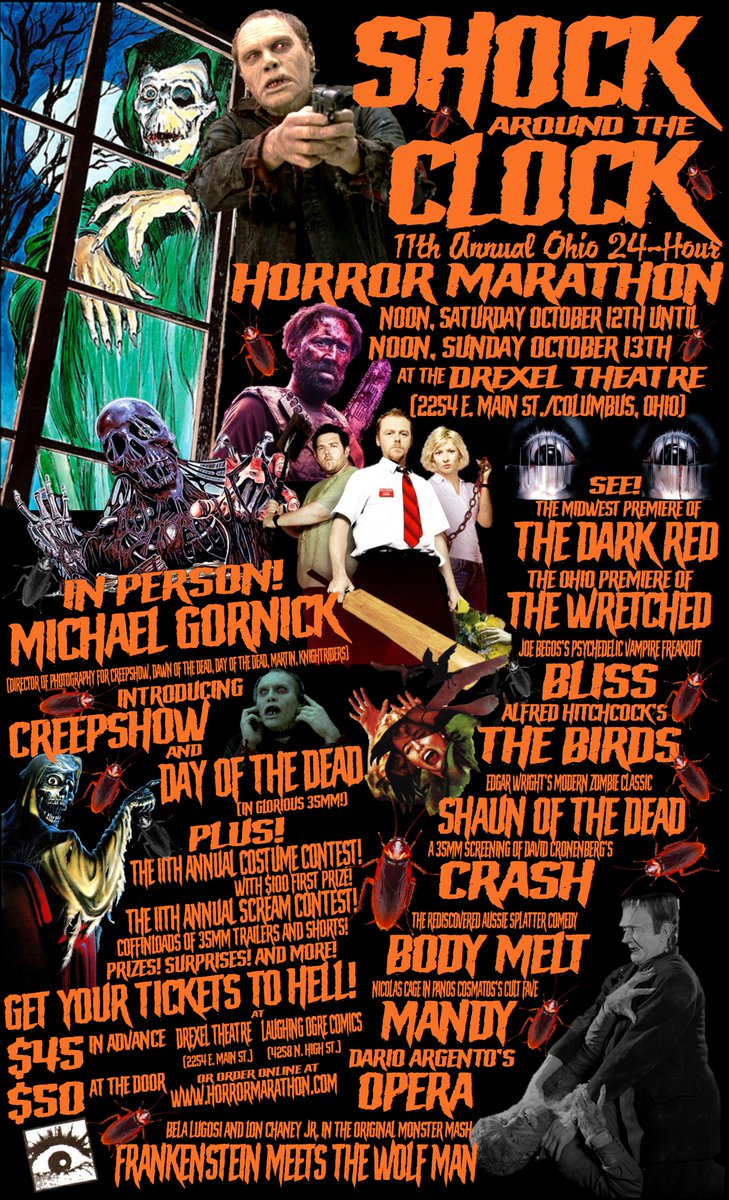Little did we know that the end of the 11th Annual Horror Marathon would be the final time we'd see all of you for quite awhile. But as 2021 dawns, we look forward to the day when all of us can gather together safely again for another 24 hours of cinematic madness!