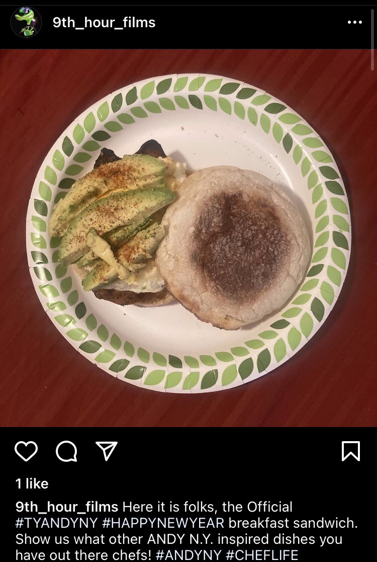 Our Instagram community has been killing it with #ANDYNY chef inspired dishes. Do we have any chefs on Twitter? Tag your creations with #ANDYNY and show us what you got!