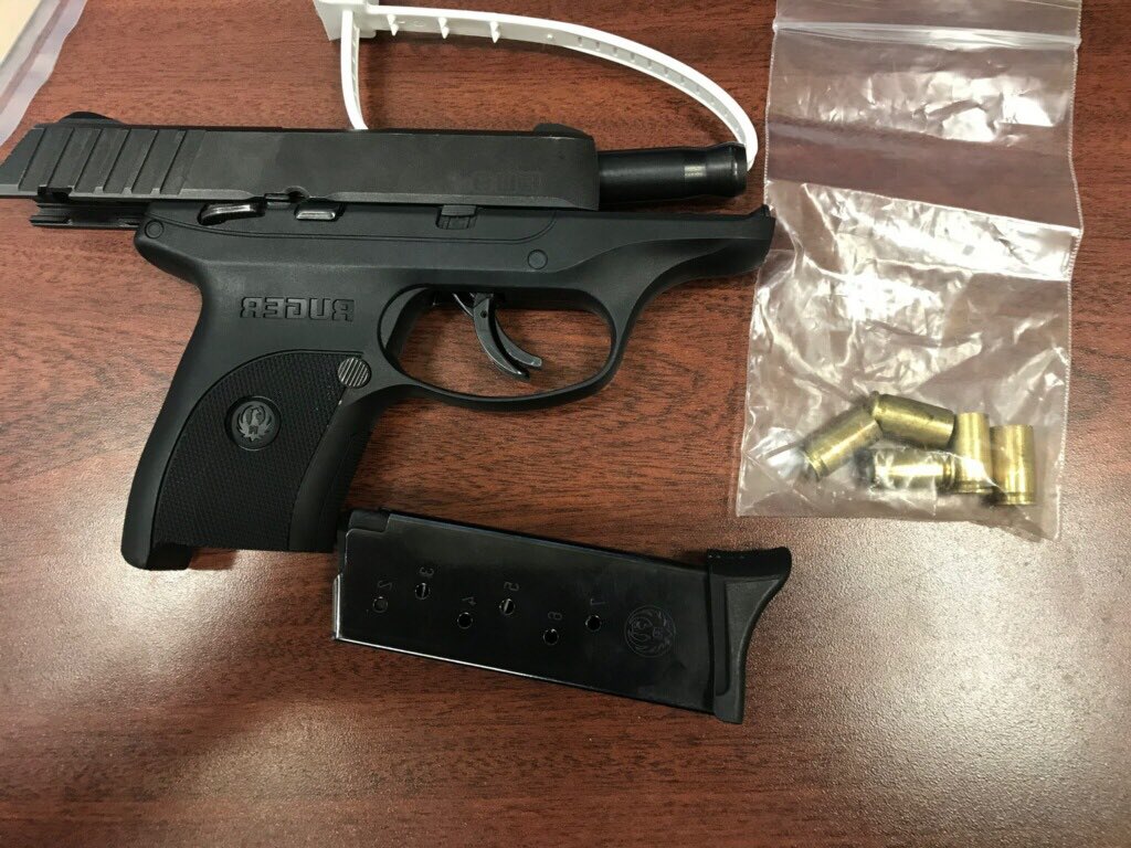 NYPD67Pct's tweet photo. It was a busy New Years in #EastFlatbush your @NYPD67Pct #PublicSafetyTeam started 2021 right. They arrested a gang member w/ numerous priors shooting a firearm in our community. They recovered this 9mm &amp; got a bad guy off our streets #1LessGun #67Protecting https://t.co/mU3ipiGifA