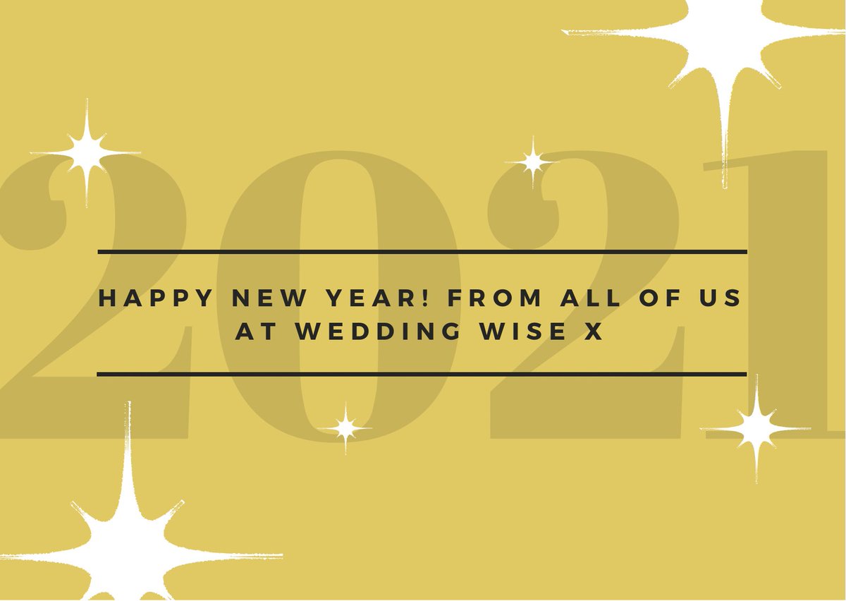 💛 HAPPY NEW YEAR! 💛

To all of our past, present &amp; future brides, sending all our love and best wishes for the year ahead. Let’s hope this years a better one! 

WW x