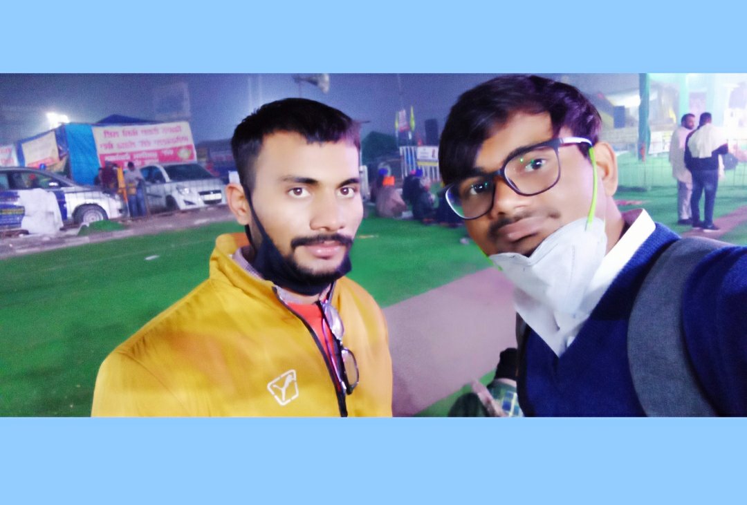 AVESH25536467's tweet photo. Visiting frist of the year #Hello2021 #SinghuBorder #kisanSathi https://t.co/qRmU231roc