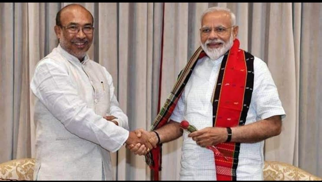 BiswajitThongam's tweet photo. On this New Year Day, I wholeheartedly wish Hon'ble CM Shri @NBirenSingh ji a very Happy Birthday.
May peace and prosperity accompany all the glorious years of your life. https://t.co/Og1Smigm9S