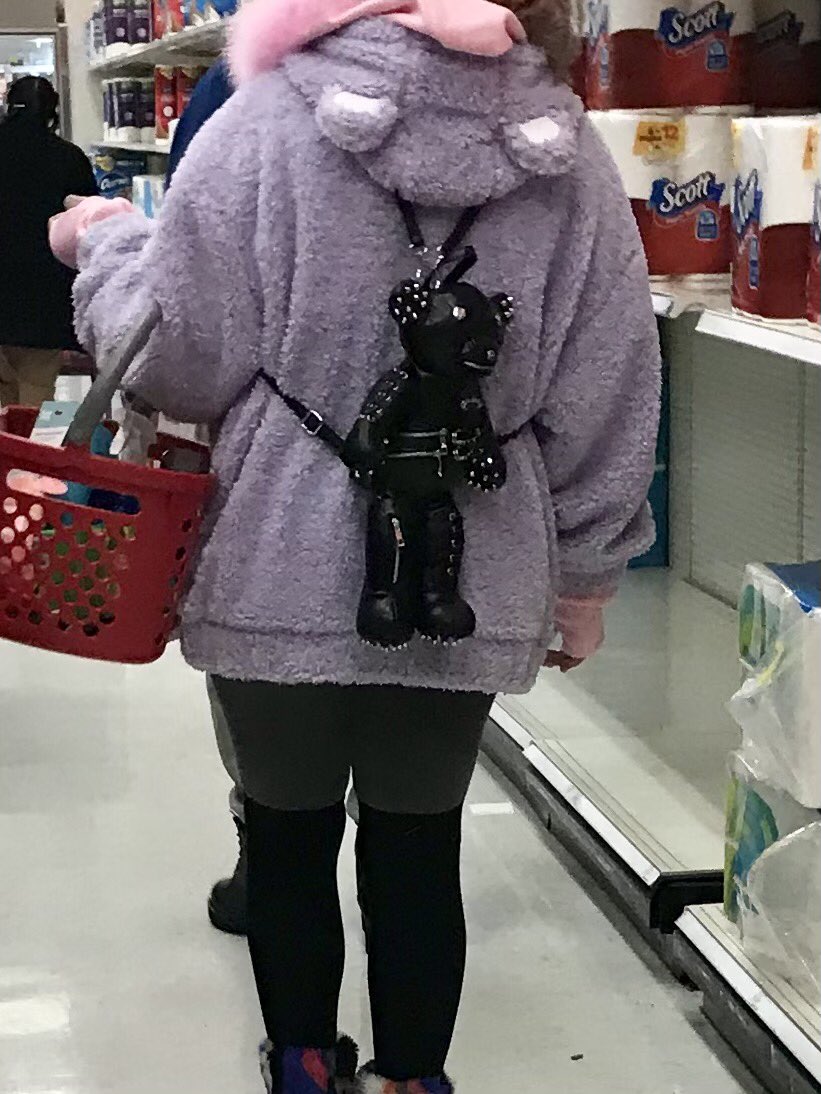 Um, 2021....I guess this is the year that wholesome childhood staple the Teddy Bear goes all Leather Subculture....it’s mouth is a zipper for F sake....I miss 2020! I can’t unsee this!