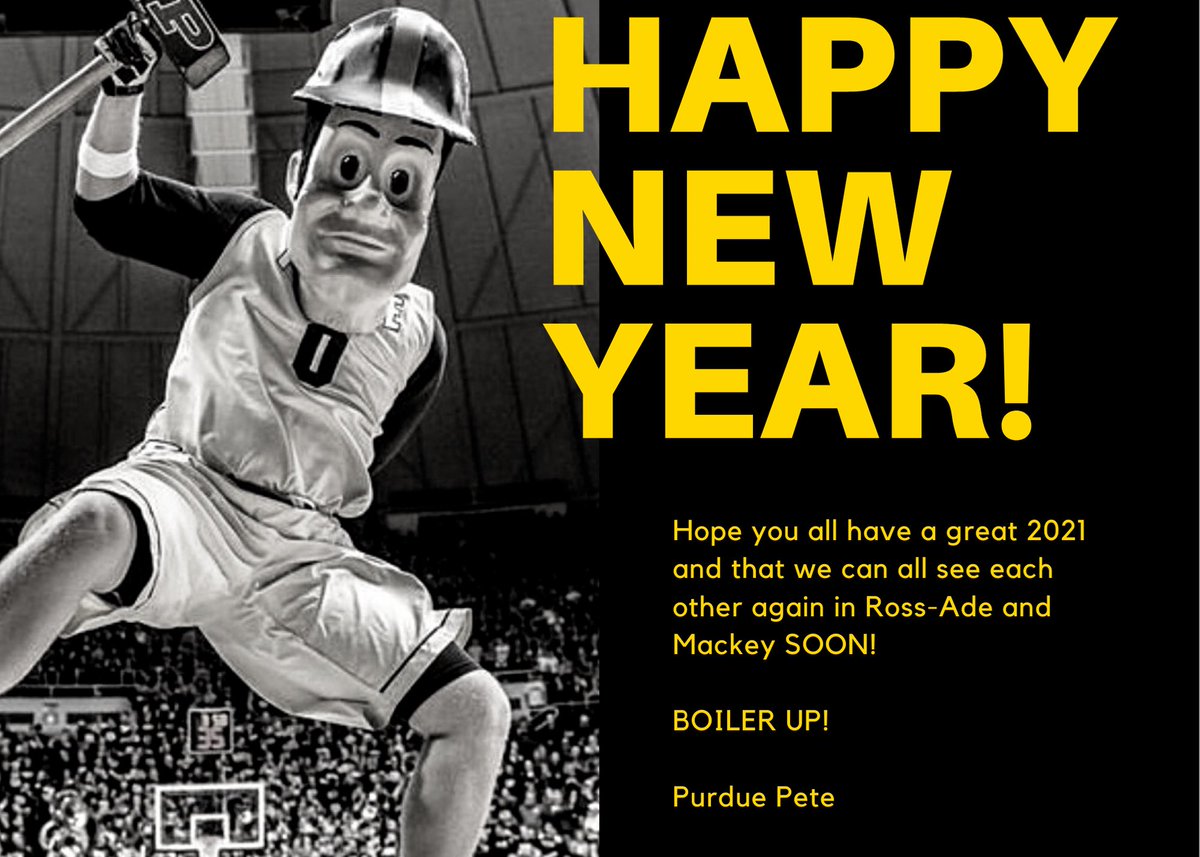 Happy 2021!! #BoilerUp #happynewyear