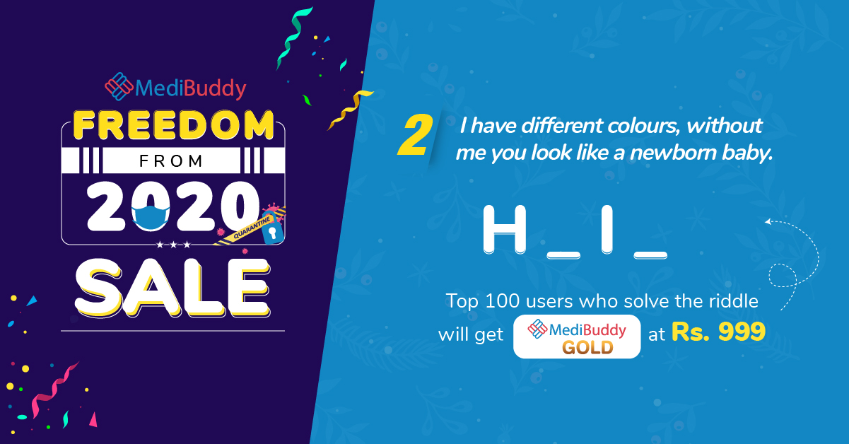 MediBuddy on X ContestAlert GuessAndApply New Year Fever is not over yet. Guess and Apply. Unlock your special discount on MediBuddy Gold by guessing the coupon code below. MediBuddy AapkaHealthBuddy ...