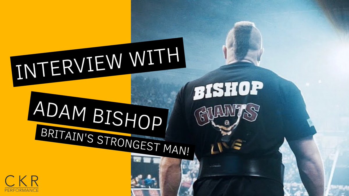 WSM finals on tonight featuring England’s own <a href="/AJBishe/">Adam Bishop</a>.
-
Check out the CKR Squad exclusive interview with the big man and myself as we talk all things from strongman, strength training, rugby strength and conditioning, injuries and more!
-
SIGN UP TODAY
cokerperformance.com/join-your-squa…