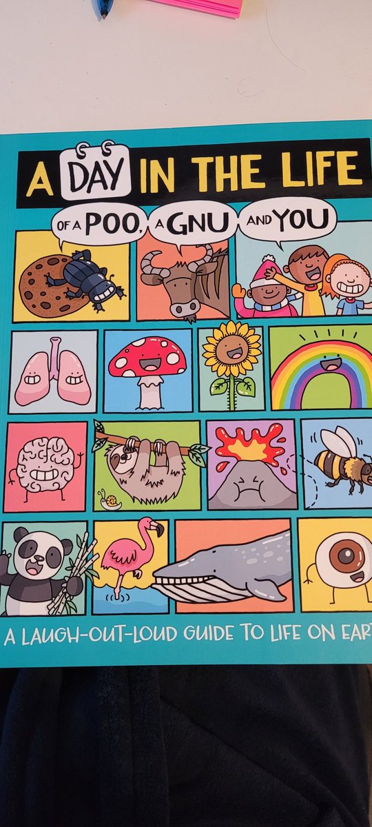 Another triumph of format here. I don't know another book like it. An interesting angle as "a day in the life" and full of fun facts and joyous humour. Will definitely be dipping into pages of this during Science lessons.