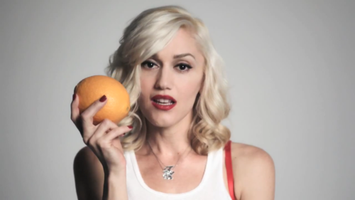 Gwen Stefani as an Orange County Girl, another TK reference