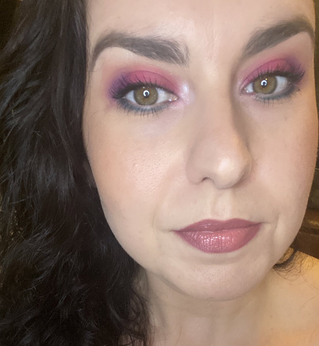 ekfriedman's tweet photo. @RawBeautyKristi Happy Birthday and Happy New Year to you! In honor, I used your #purxrawbeautykristi palette for my stay-at-home NYE :) https://t.co/5uZePaflaK