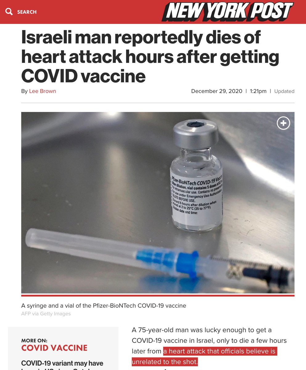 The tweet below was written so that you can get vaccinated against this kind of idiotic journalism.