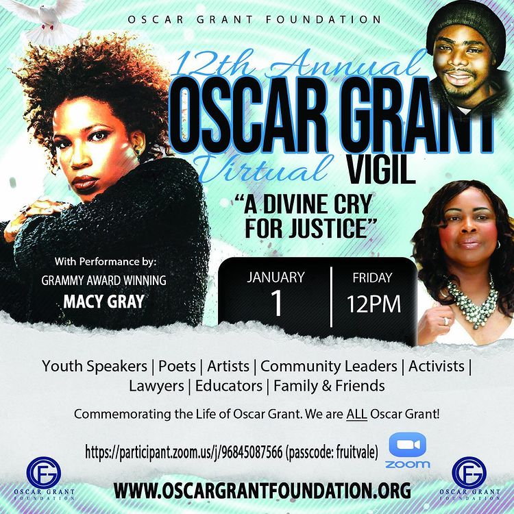 #OscarGrant The 1st of its nature. Caught on a Cell Phone. Made National News. Bay Area: Oakland. Join the Zoom Vigil event today at 12noon PST here: bit.ly/3o7Niz1 Passcode: fruitvale - We'll be there. #ADOSBayArea #OscarGrantwasADOS #ADOS #fruitvalestation