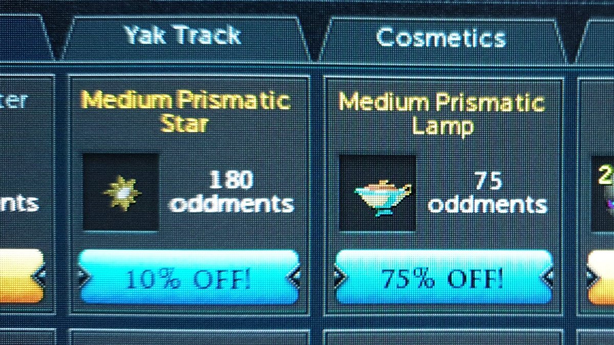 RS_houterig's tweet photo. ⚠️LAMPS ARE -75%⚠️
(idk how for how long)
#runescape #oddments https://t.co/WQS4TlHHRa