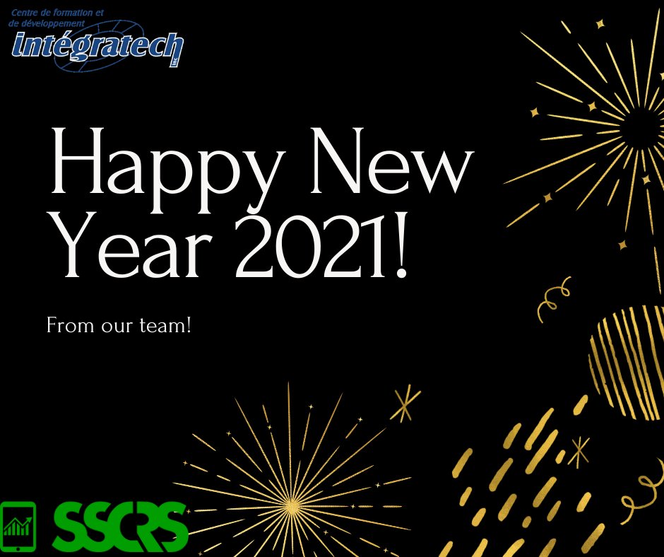 We wish you a Happy New Year! Let's make 2021 a wonderful year for everyone!