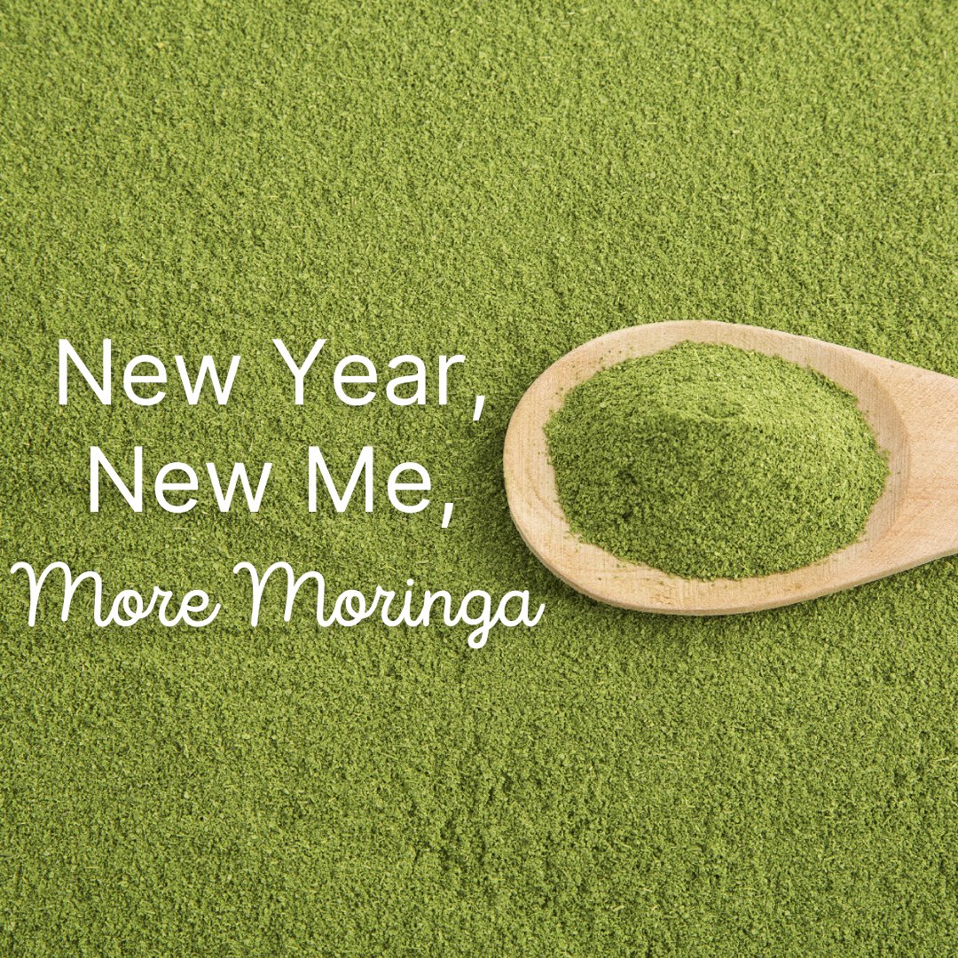 Peace Out 2020 ✌️ Hello 2021! Wishing you &amp; yours the happiest and healthiest new year. May your days be filled with more moringa! 😋🌿 #HappyNewYear
