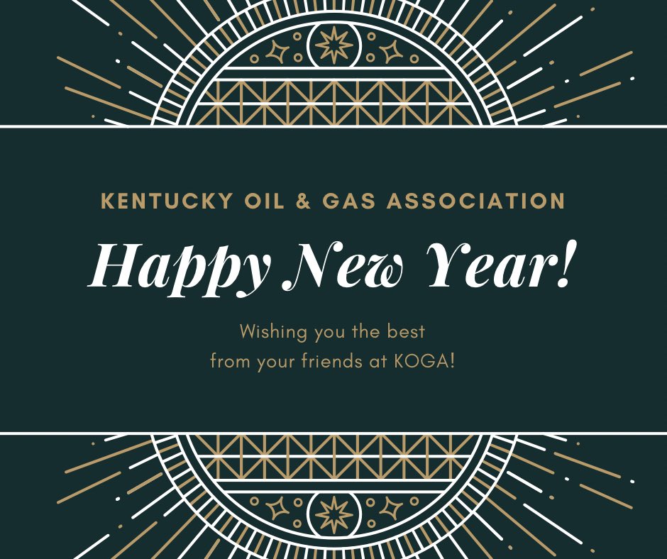 kyoilgas's tweet photo. The Kentucky Oil and Gas Association wishes you a great 2021! We will continue to deliver affordable, reliable energy for years to come. #KOGAstrong https://t.co/64pNtEAeUW