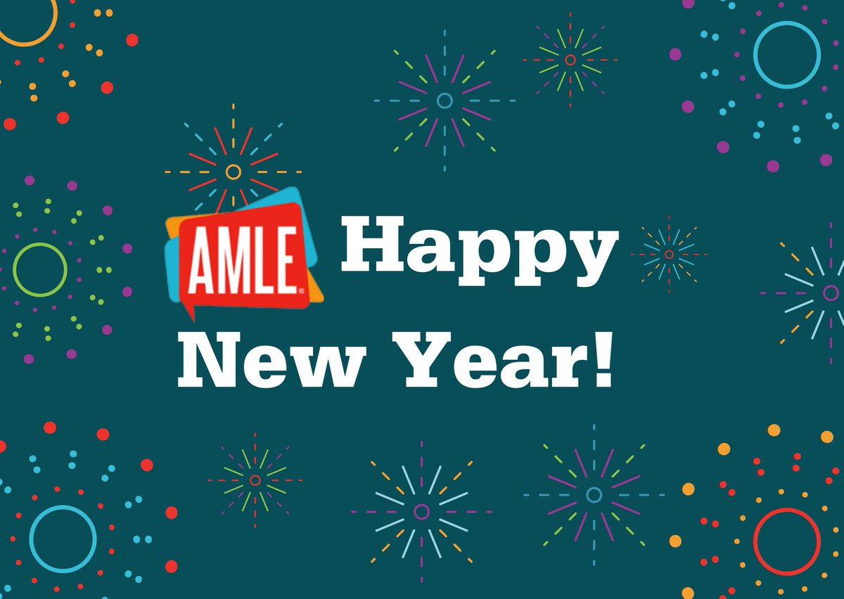 AMLE's tweet image. How did you ring in the new year? #AMLE #mschat #happynewyear #middleschool #teachers