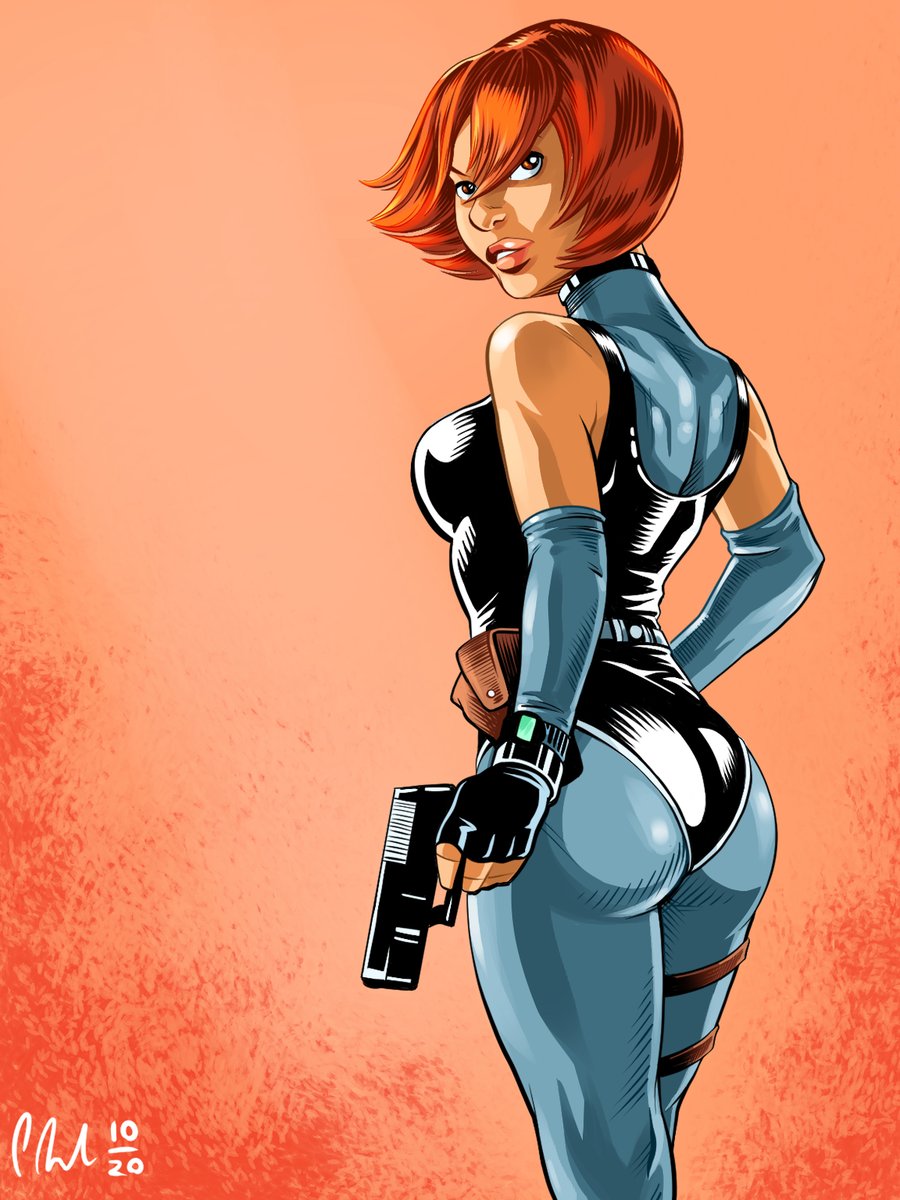 PhilipReadArt's tweet image. I took 2 very different stabs at colouring this one image. Curious which one people prefer.
#DinoCrisis #ClassicSurvivalHorror #Colourpractice