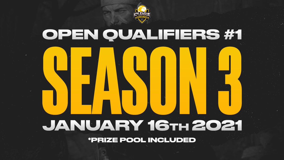 K7Qualifiers's tweet photo. 📢PSA: K7Q Event 1⃣ - is now taking registrations !

⚔️Double Elim Opportunity
💰Prize Pool Included!
🔼 Qualifying Points for season relegation
🎥Major Matches Showcased
🔢Seeding by registration

Register @ https://t.co/db7N4g7Chq

if you have any question please DM us. https://t.co/5wBUeffuiO