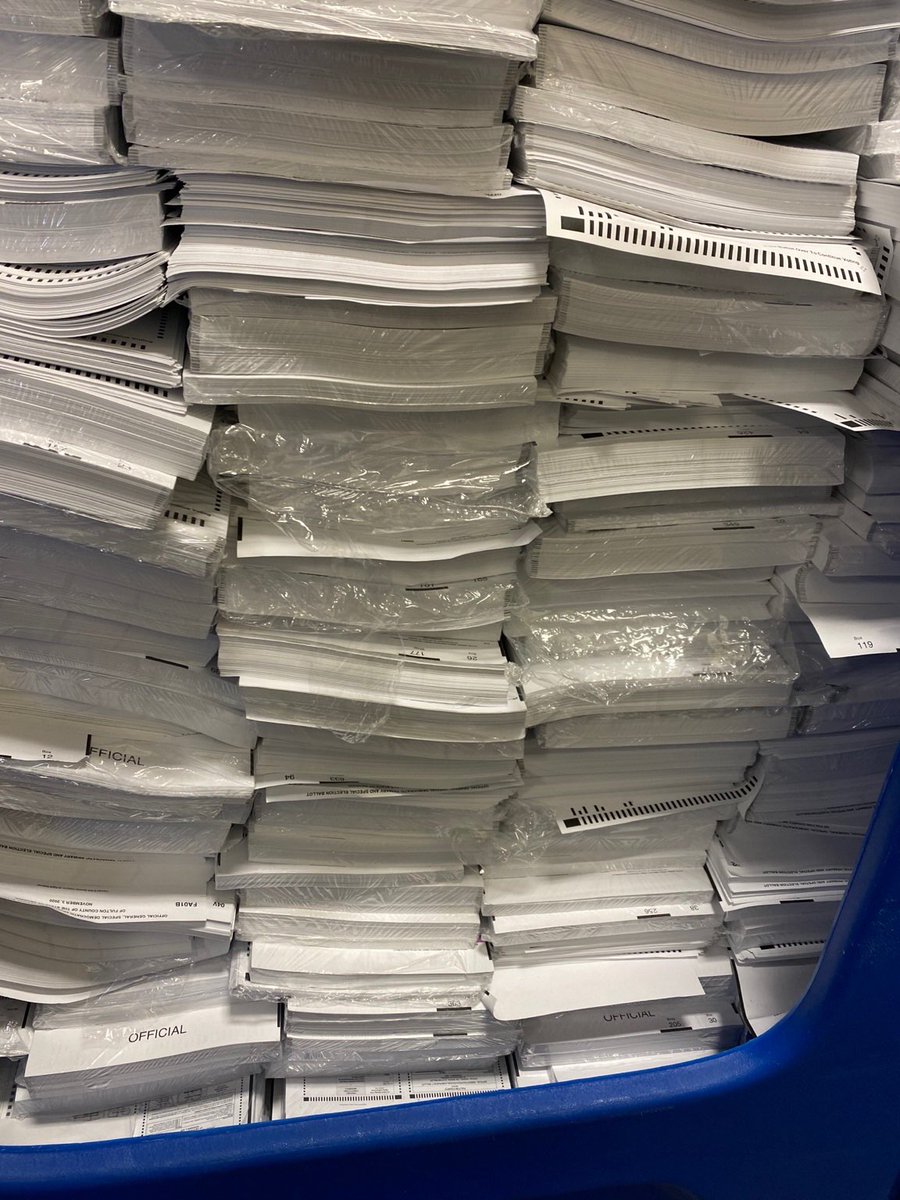 BIG NEWS: COUNTERFEIT FULTON COUNTY GEORGIA BALLOTS. On a tip, our operative entered the Fulton County (Atlanta) Warehouse and took this series of photos: THESE ARE FAKE BALLOTS (note the quantity):