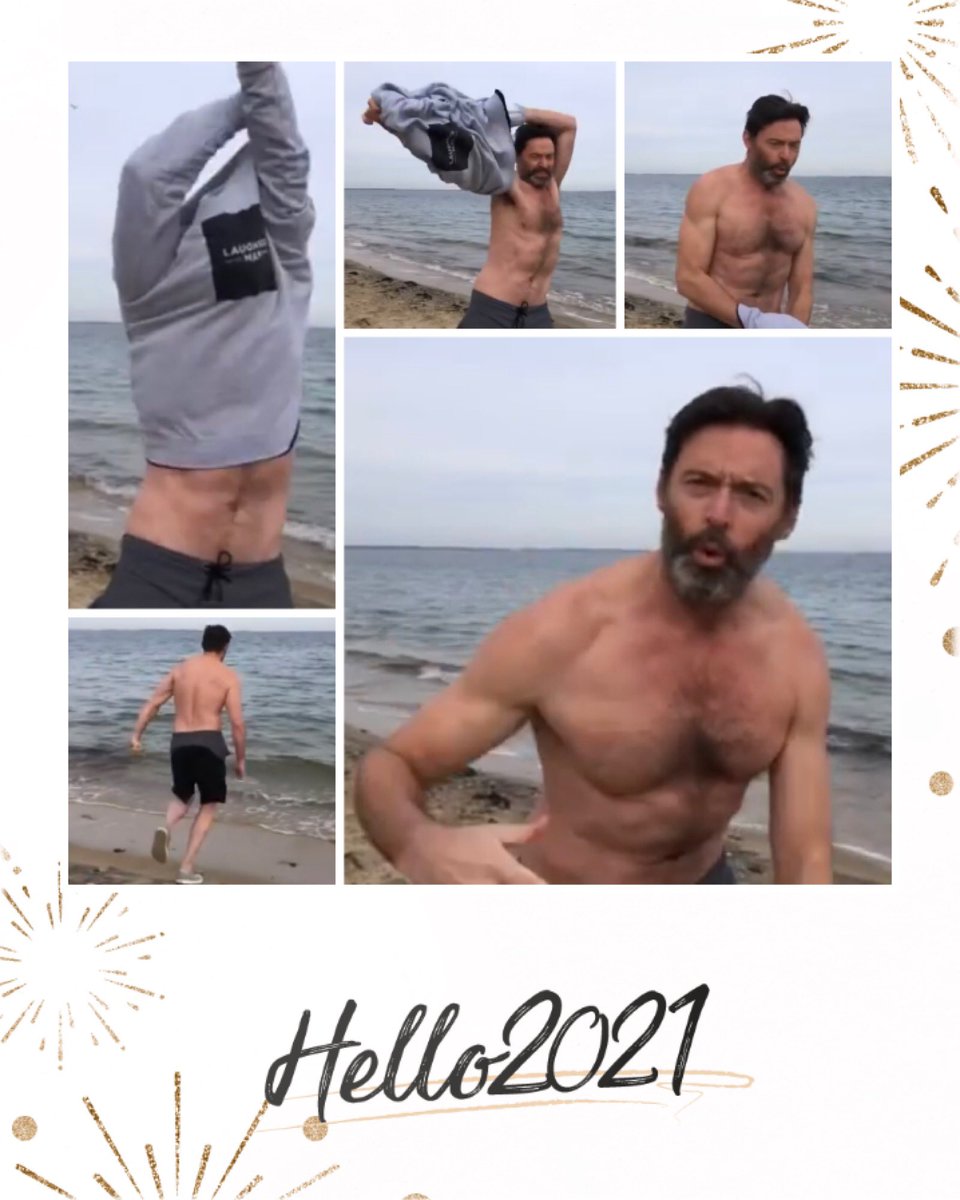 Hugh’s polar bear plunge provided some beautiful material to celebrate and inspire today! 

#hughjackman #happynewyear #indeed #polarbearplunge #socoldyetsohot