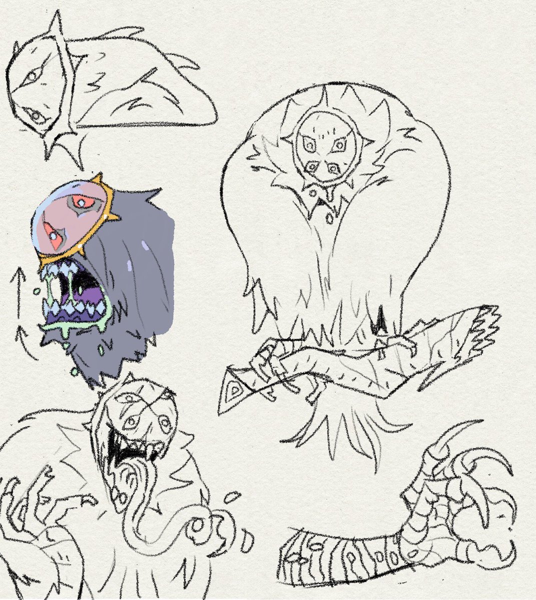 Left over monster designs ✨ 