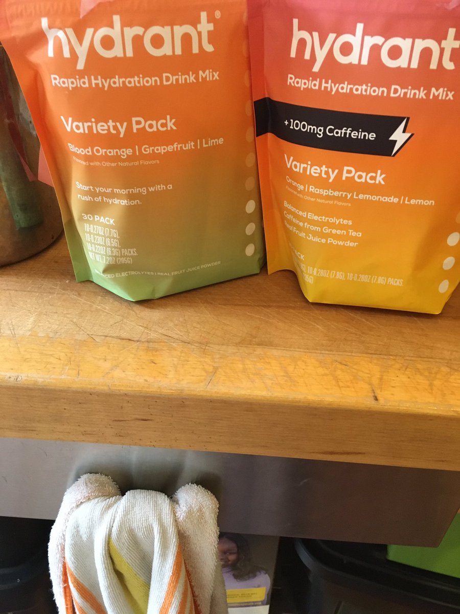 RagingSloth's tweet image. Hey @drinkhydrant Happy New Year!  Stan your stuff. 
Question:  can I do it hot?  Directions are for cold water.