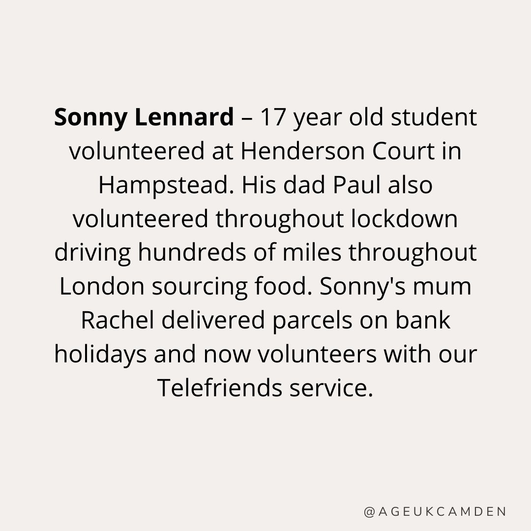 AgeUKCamden's tweet image. #Flashback2020 to our fantastic volunteers who helped us deliver vital services and support to older people in Camden throughout 2020. We look forward to welcoming them back this year👋 #NewYear2021 #volunteering