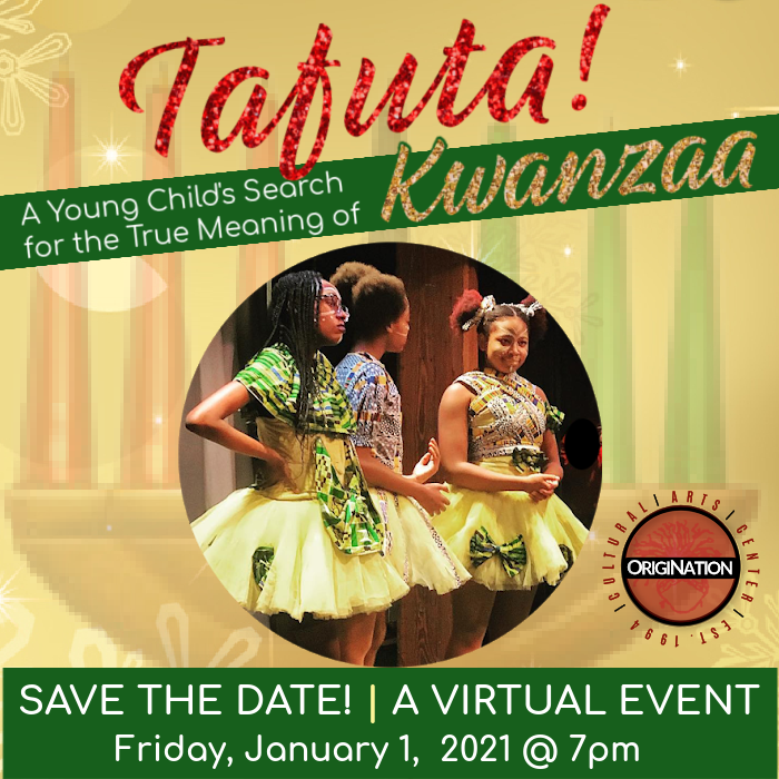 WATCH TAFUTA  @ 7PM TONITE!#TAFUTA #BOSTON #ARTS #YOUTH #KWANZAA conta.cc/2WYDziK