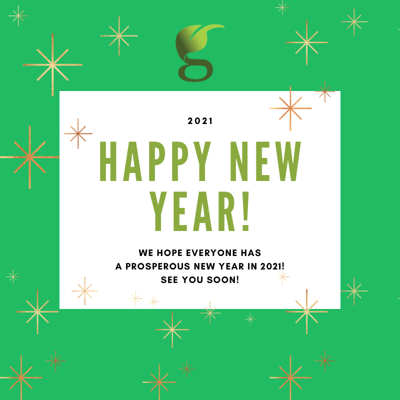 GreenLeafstl's tweet photo. Happy New Year!🎊  We hope 2021 is prosperous for you and your loved ones in every way! #newyear #2021

See you soon!
-GreenLeaf Family���� https://t.co/7U21kzht07