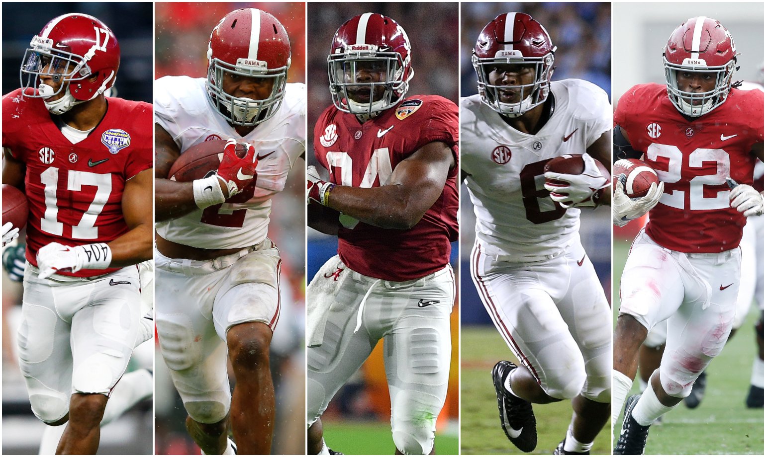 Alabama on sale running backs