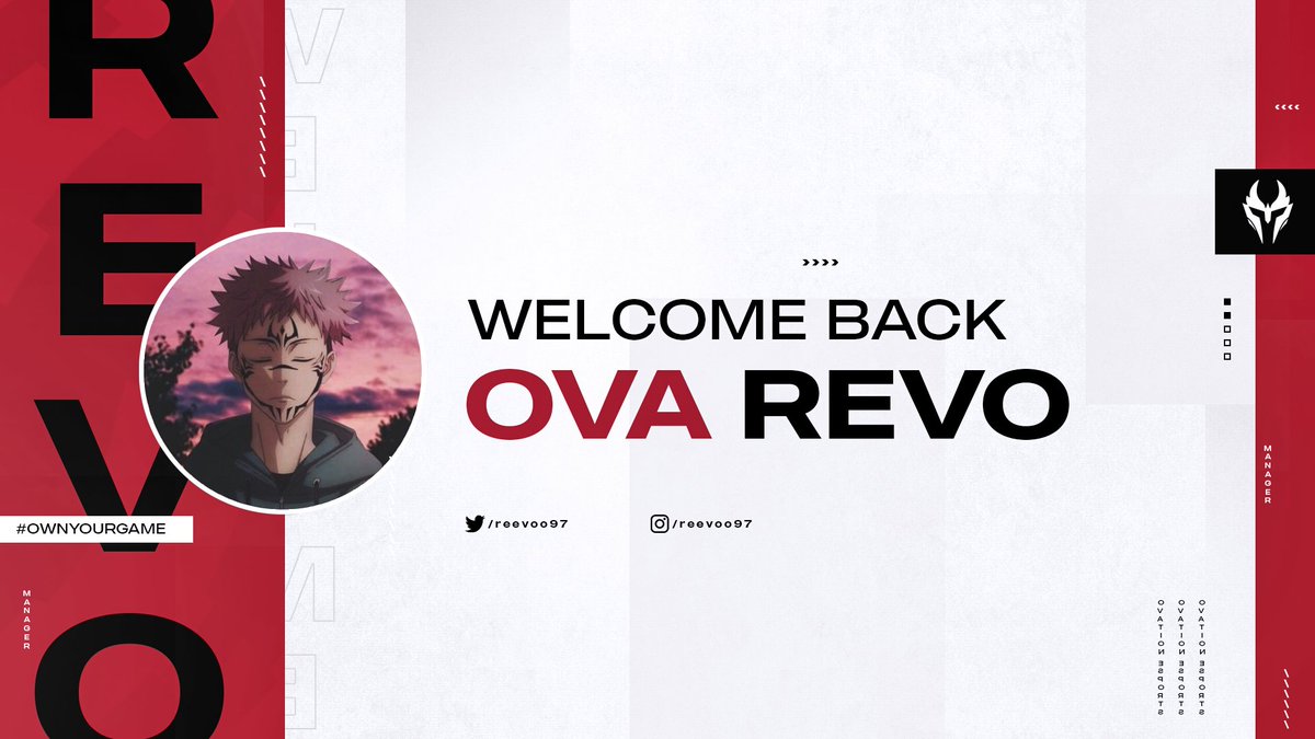 OvationEsports's tweet photo. Happy to have you back! 🔥 @Reevoo97 https://t.co/Fnbesi5LVn