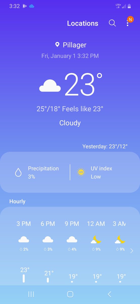 My weather app just had a SkyNet moment and decided I need to be in Minnesota... https://t.co/mfqVUAUpF6