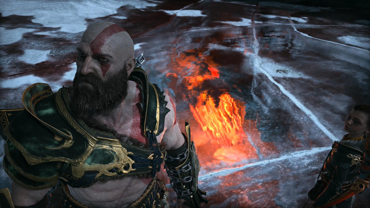 HeySamus's tweet image. Playing last gen's overall best game again. #GodofWar #PS5Share, #GodofWar