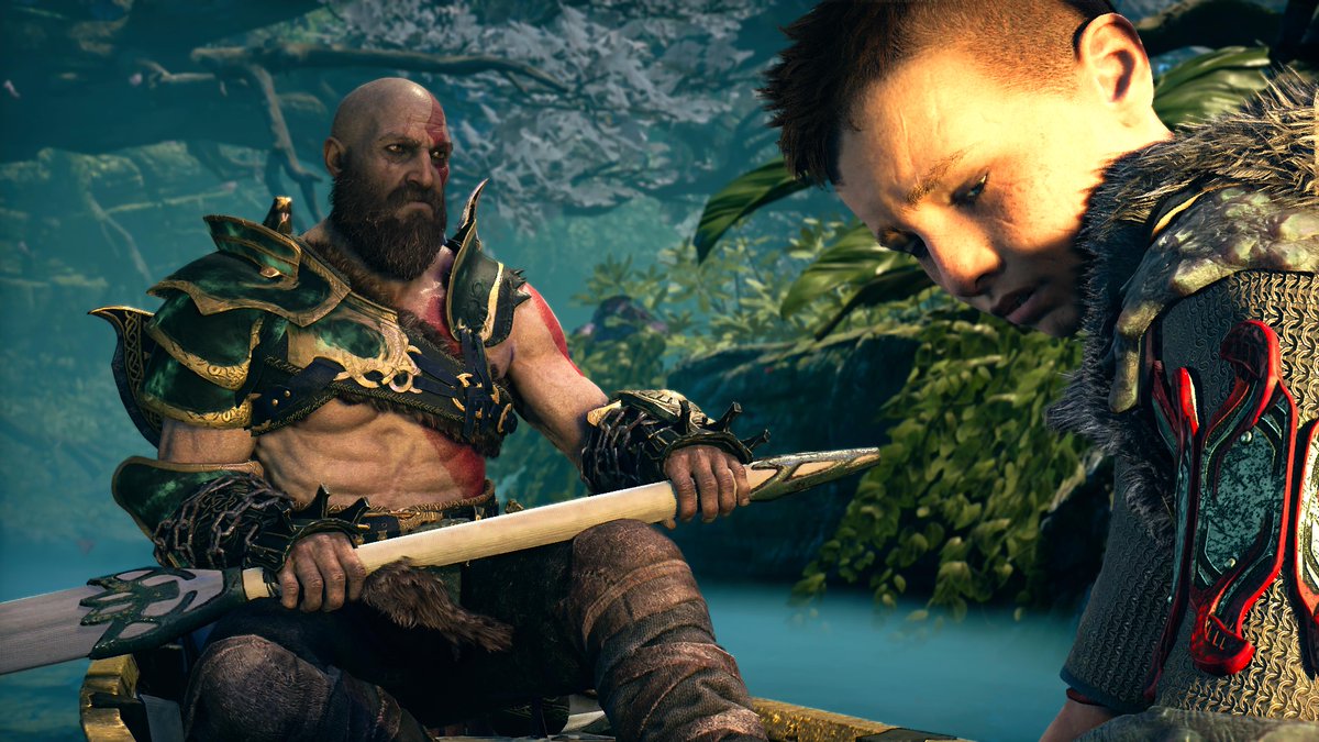 HeySamus's tweet image. Playing last gen's overall best game again. #GodofWar #PS5Share, #GodofWar