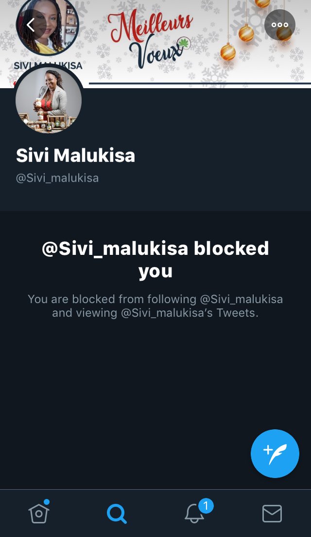 katshidev's tweet photo. 🚨 #RDC #BOYCOTTMANITECH

Très bien, elle vient de me bloquer.

On va passer à la phase 2: armes non conventionnelle.

1. Signalons son compte
2. #BOYCOTTMANITECH
3. RT au max https://t.co/yZmDAHvUJR