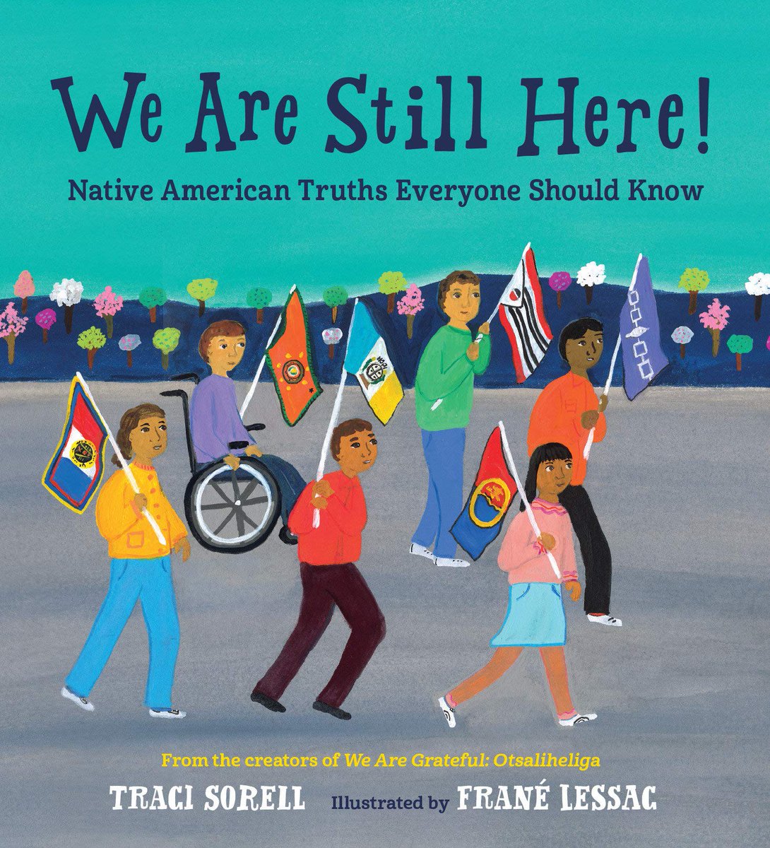 My dear friend  @tracisorell has two books coming this spring: CLASSIFIED: The Secret Career of Mary Golda Ross, Cherokee Aerospace Engineer (illus. by  #NatashaDonovan, 3/2/21 from  @LernerBooks) and WE ARE STILL HERE (illus. by  @franelessac, 4/20/21,  @charlesbridge).