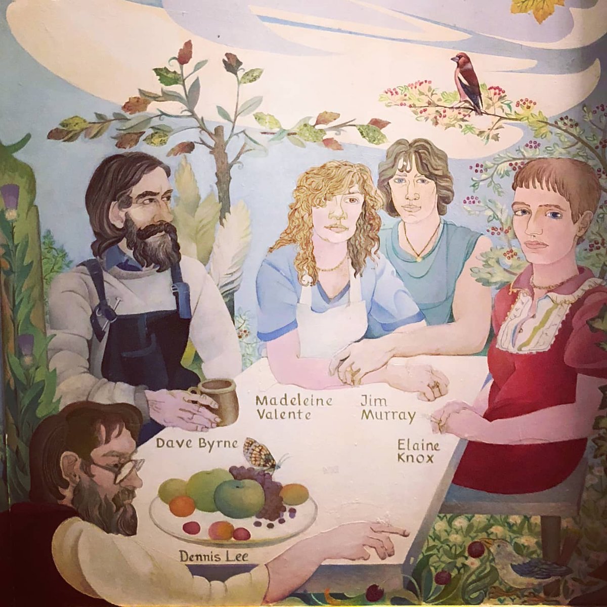 #LockdownBirthday 🎂 2021 marks 50 years of The Chip! Under the stewardship of the Clydesdale family since January 1st 1971 ~ mural by #AlasdairGray 🎨 What are your favourite Chip moments over the last 50 years? #ubiquitouschip #ashtonlane #glasgowrestaurant #50th