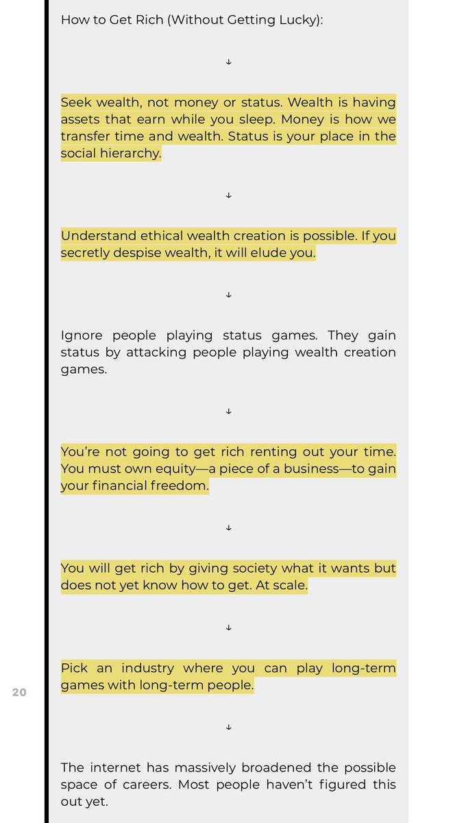 “You’re not going to get rich renting out your time. You must own equity-a piece of a business-to gain your financial freedom.”
