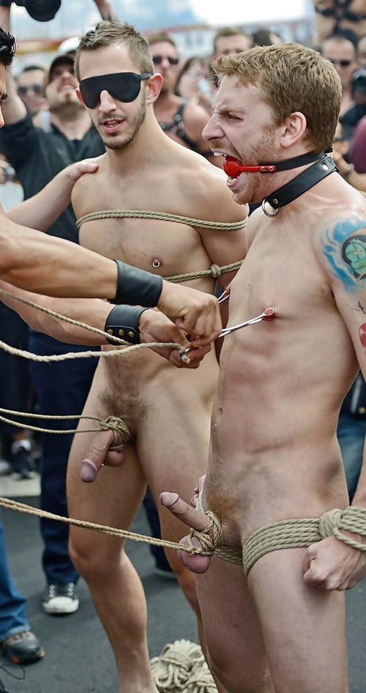 Public gaysex twink piercing