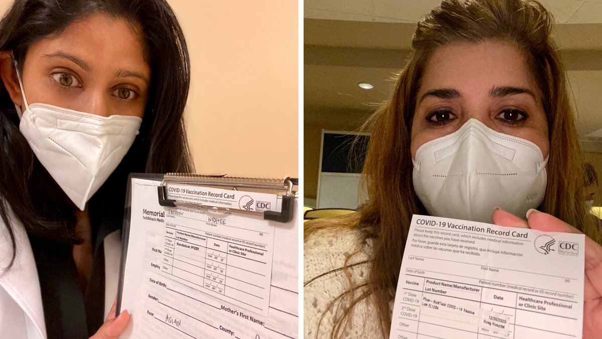 Keeping you safe at @ocfertility! 🧡

💉Dr. Moayeri and @drnidheesachdev were #vaccinated this week—preparing to keep #GrowingFamiliesTogether in #2021 ✨

For now, let's all remember to continue to wear masks, practice social distancing & do our part to #stopthespread 😷
